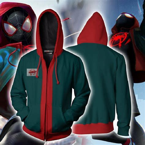 spider man across the spider verse hoodie|Marvel Spider.